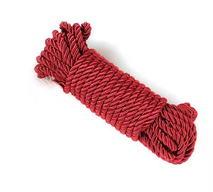 Cuerda de Seda para Bondage, Impermeable y Ecológica, para Entrenamiento y Restricción de Hombres y Mujeres, 10 Metros, Tejida a Mano en Varios Colores - Product Image 6