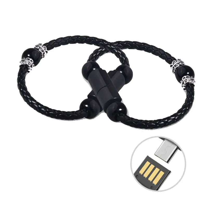 magnetic charger cable bracelet mobile portable charging cable for IOS phone