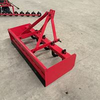 Niveleuse de terrain robuste de type boîte avec dents scarifiantes, attelage 3 points, niveleuse agricole pour tracteur