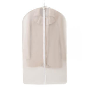 Pvc स्पष्ट सूट बैग धोने योग्य वाटरप्रूफ परिधान बैग लटका हुआ डस्टप्रूफ कपड़ों का भंडारण कवर - Product Image 1