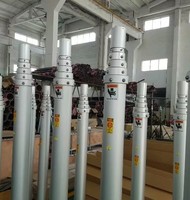 Mástil Telescópico para Cámara PTZ, Poste de Luz para Rescate de Emergencia Nocturno, Mástil de Antena Telescópico de Aleación de Aluminio