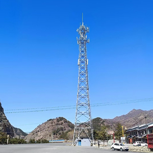 Torre de Acero Angular de 4 Patas de 50 Metros Personalizada para Radiodifusión, Telecomunicaciones, Antena de Celular, Mástil de Antena - Product Image 3