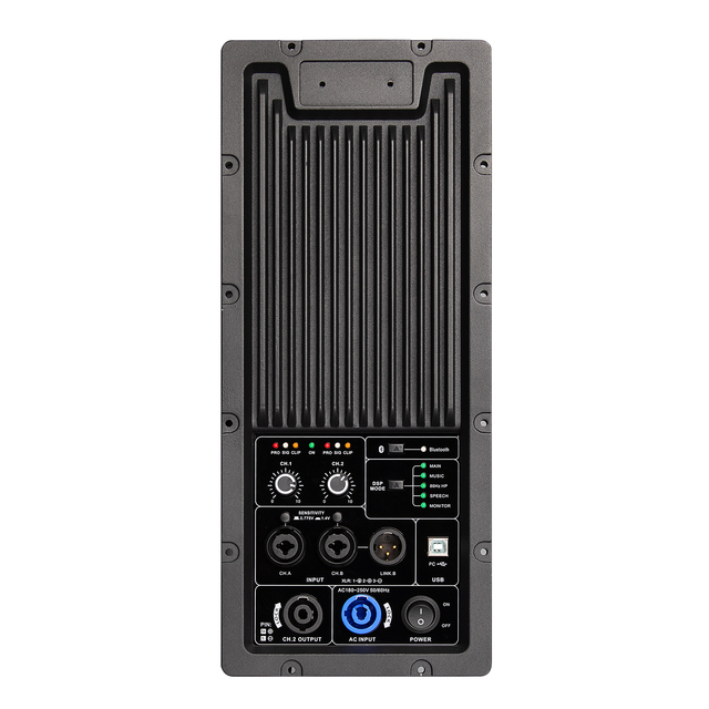 PA600 Factory Professional DSP 600W*2 Power Amplifier Module Audio Equipment Sound Amp Digital Module Plate Amplifier Board