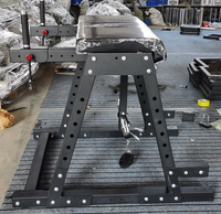 Machine de musculation commerciale à hyper-extension inversée, à charge de plaques en acier, résistance réglable, pour entraînement de la hanche, du dos et des jambes, pour la musculation corporelle