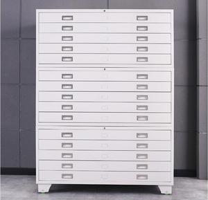 Armoire à plans en acier à 5 tiroirs, format A1 A0, pour plans et documents techniques - Product Image 5