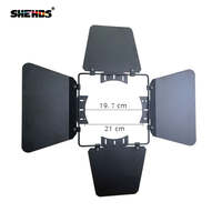 SHEHDS Iron 4 Leaf Adjustable Barndoor Studio Stage Light Accessories for COB LED Par Light