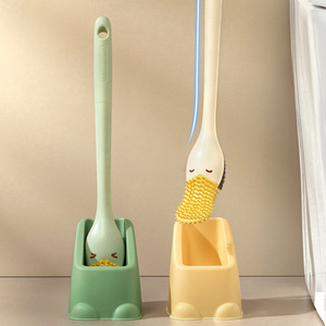 Cepillo de baño con mango largo y cerdas suaves, juego de limpieza para baño - Product Image 1