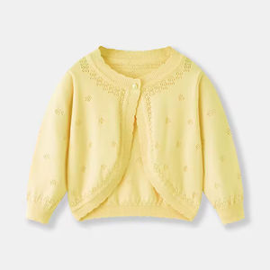 Suéteres Minimalistas Coreanos al por Mayor para Niñas, Suéteres Dulces de Moda con Mangas Largas para Niñas - Product Image 3