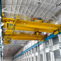Pont roulant électrique à double poutre 5T-200T, certifié CE ISO pour usine