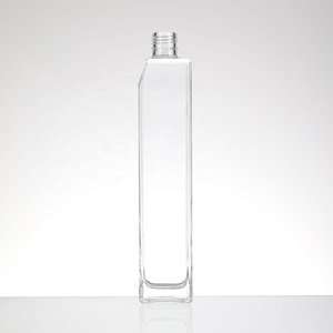 Nhà máy tùy chỉnh <span class=keywords><strong>750ml</strong></span> dài cao vuông siêu Flint rượu tinh thần chai thủy tinh cho <span class=keywords><strong>Vodka</strong></span> Whisky Tequila gói vít nắp miệng - Product Image 4