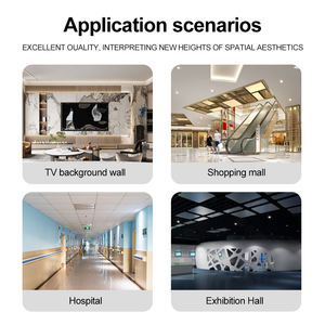 Panneau mural en bois de bambou et charbon de bois de 8 mm pour la décoration intérieure et le plafond <span class=keywords><strong>suspendu</strong></span> - Écologique et imperméable - Product Image 4