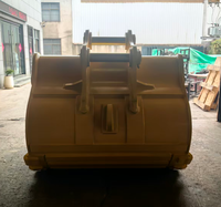 Bucket Batu Excavator RSBM 1700mm Heavy Duty untuk Cat 336F, Penggalian Batu Keras, Pertambangan, dan Quarry