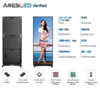 Pantalla LED de Alta Luminosidad P1.8 P2.5 para Señalización Digital, Video, Publicidad, Cartel LED para Marketing y Publicidad