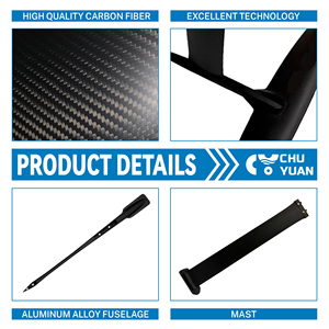 Juego de Mástiles de Hidroala de Fibra de Carbono Completa Personalizados OEM para Surf, Windsurf y Tabla de Foil - Product Image 4