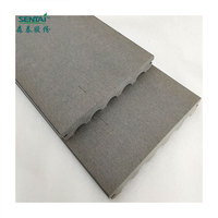 Tablero de suelo de madera 3d resistente al agua, antideslizante, para cubierta de wpc, 180x21mm, 01BE