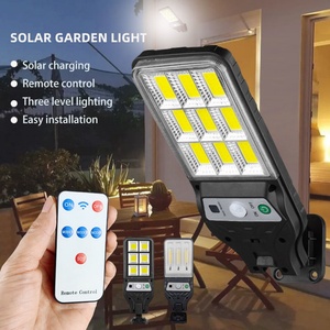 Lámpara Solar LED para Jardín, Exterior, IP65, con Sensor de Movimiento, para Patio, Garaje, Calle, Seguridad, Impermeable, con Control Remoto, para Paisajismo - Product Image 3