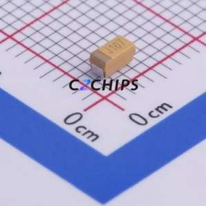 Condensateur au tantale CA45-A6R3K107T CASE-A-3216-16(mm) ( Capacité : 100uF )( Précision : 10% Tension nominale : 6.3V ) - Product Image 1