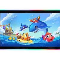 High Brightness 18.5 Inch PCAP Touch Screen Monitor 10-Point Multi-Touch with RGB LED Halo Light for Coin-Operated Game Machines