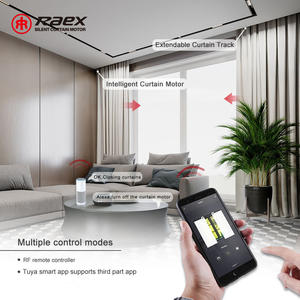 100-240v Tuya intelligente motorizzato Wifi <span class=keywords><strong>tenda</strong></span> del motore perline catena tende parasole <span class=keywords><strong>con</strong></span> telecomando in metallo - Product Image 1