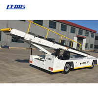 Chargeur de bagages remorquable LTMG, convoyeur aéroportuaire, chargeur de bande transporteuse motorisé autopropulsé pour l'aviation