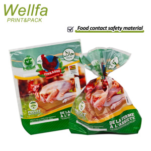 HALAL Bolsa Personalizada Entero Pollo Congelado Embalaje Aves Frescas Pavo Pato Ganso Pe Bolsa <span class=keywords><strong>de</strong></span> Plástico - Product Image 3