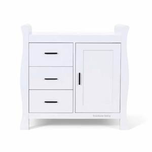 Ensemble complet de meubles pour bébé avec lit bébé réglable et table à langer pour armoire de chambre d'enfant - Product Image 3