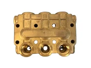 Custom China Hot Forging Manufacturer Material Brass Hot Forgings For High Pressure Washer Pump Head