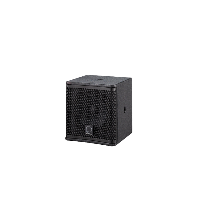 4.5 Inch Column Loudspeaker with Neodymium Magnet Portable Wood Shell PA Speaker for Meeting Rooms & Line Arrays 100W