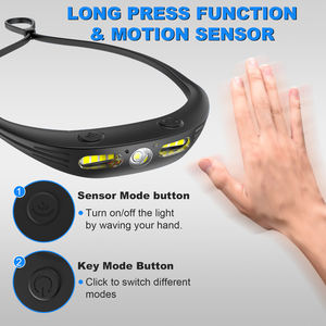 Lampe frontale LED rechargeable USB haute puissance SMD phare à induction extérieur pour camping chasse moto <span class=keywords><strong>Escalade</strong></span> IP65 - Product Image 3