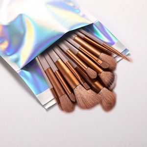 Custom logo Glossy Glitter Self-adhesive <b>Waterproof</b> Envelopes Mailing rainbow Metallic Clothing Shipping Bags Shoes <b>Socks</b> - Product Image 4