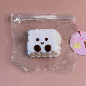 CHENXI Juguete de Silicona con Textura Cremosa Kawaii, Nuevo Diseño de Galleta, Educativo, Antiestrés/Antiansiedad, Alivio de Presión, Regalo - Product Image 4