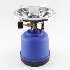 Réchaud à <span class=keywords><strong>gaz</strong></span> portable à une brûleur en fonte pour la cuisson en extérieur avec cartouche de <span class=keywords><strong>butane</strong></span> pour le <span class=keywords><strong>camping</strong></span> en voiture - Product Image 2
