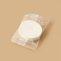 Serviette compressée jetable en coton doux personnalisée pour le visage et les voyages