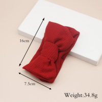 Sexygenya — bandeaux Turban doux et large en 18 couleurs pour bébés, avec gros nœud, enveloppes de tête pour filles, accessoires cheveux pour nouveau-nés