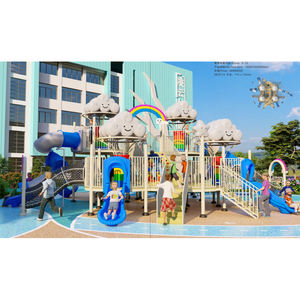 Terrains de jeux près de chez moi pour les enfants Aménagement préscolaire Installation extérieure Équipement de terrain de jeu pour enfants d'<span class=keywords><strong>occasion</strong></span> - Product Image 4