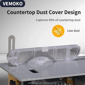 Scie à double lame sans poussière, haute stabilité, portable et pratique pour le travail du bois, la fabrication de meubles et d'ébénisterie (vente en gros) - Product Image 3