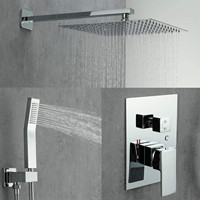 Ensemble de douche salle de bain, 12 pouces, prix exceptionnel d'usine, ensemble de douche, éléments de salle de bain