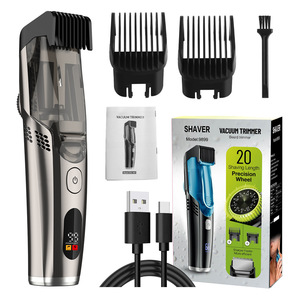 Recortadora Automática al Vacío para Hombres, Afeitadora de Barba, Recortadora Profesional Inalámbrica para Zona Íntima y Corporal, Cortapelos - Product Image 1