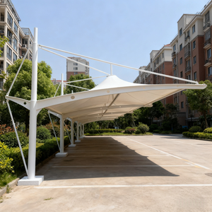 Ngoài trời xe điện nhà để xe đổ-sinh thái thân thiện chống cháy bãi đậu xe màng cấu trúc đổ căng thẳng màng biệt thự - Product Image 2