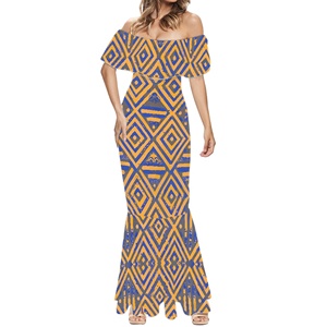 Vestido largo sexy sin tirantes con estampado geométrico para mujer, vestido de fiesta ajustado, vestido de noche elegante y único, vestido de moda para fiesta y discoteca - Product Image 2