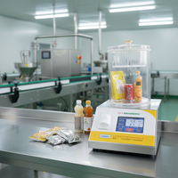 Test d'étanchéité des emballages alimentaires : Testeur de scellage sous vide entièrement automatique Aori pour la performance de scellage sous pression négative