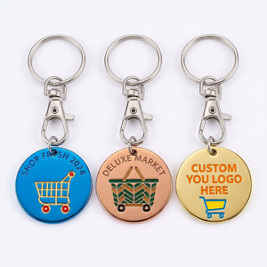 Porte-clés en métal nickel satiné non réfléchissant, promotionnel, tendance, prix usine, logo personnalisé - Product Image 1