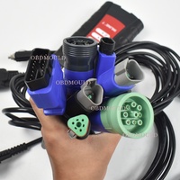 INLINE 7 Veri Bağlantı Adaptörü Ekskavatör Teşhis Kiti Enjektör Test Cihazı Motor Arıza Tarayıcısı 24V Kamyon Aracı Cummins için Uygun