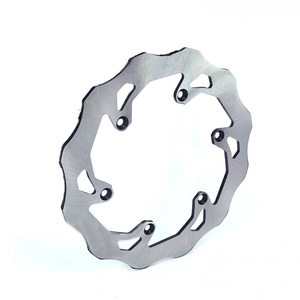 JFGRACING <span class=keywords><strong>Frein</strong></span> à disque arrière en acier inoxydable argenté 220MM BRD-SUZ-00002 pour <span class=keywords><strong>moto</strong></span> tout-terrain DRZ400E/S RM125/250 - Product Image 3