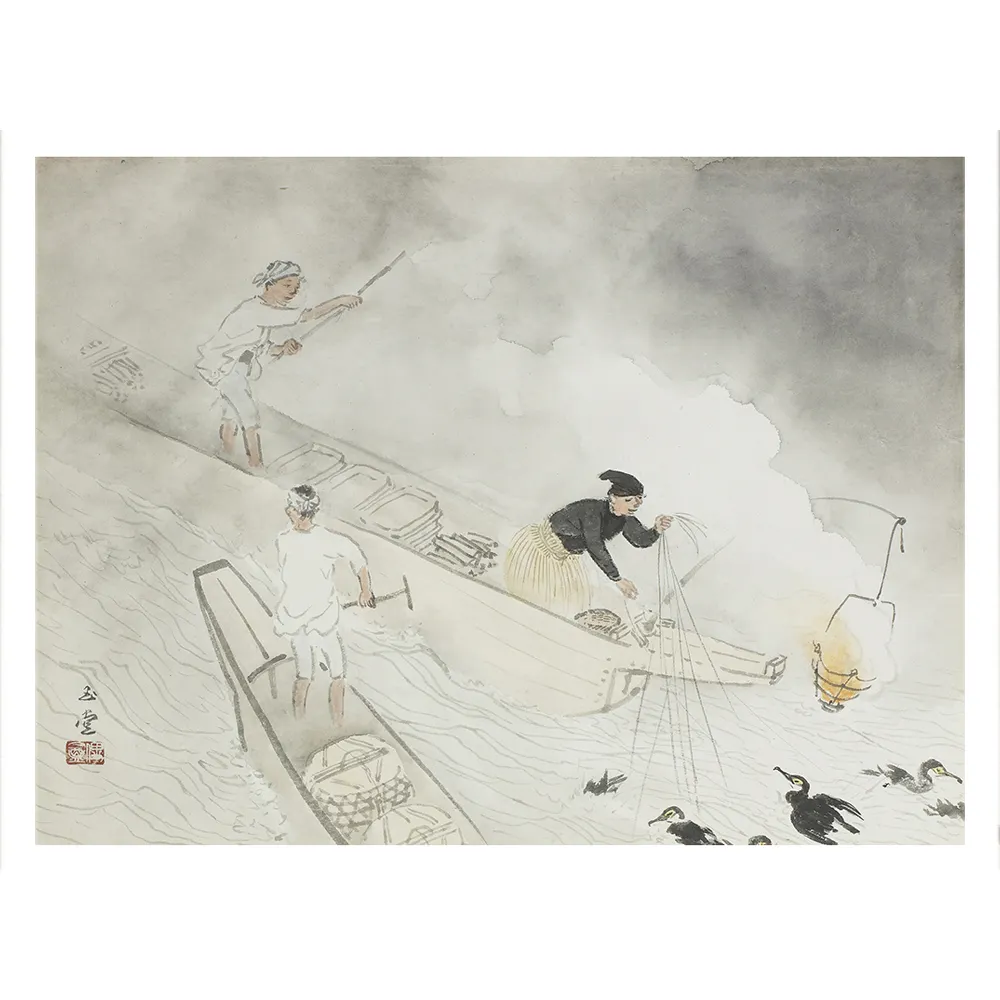 Шелковая бумага для японского художника, оригинальные другие известные картины ландшафта