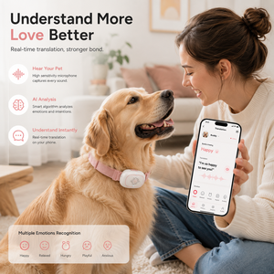 เครื่องแปล<span class=keywords><strong>ภาษา</strong></span>สำหรับสัตว์เลี้ยง <span class=keywords><strong>แปล</strong></span><span class=keywords><strong>ภาษา</strong></span>ระหว่างคนและสัตว์เลี้ยงแบบเรียลไทม์ <span class=keywords><strong>พ</strong></span>ร้อมระบบจดจำอารมณ์ขั้นสูงสำหรับแมว/สุนัข-เชื่อมต่อผ่าน WiFi - Product Image 2