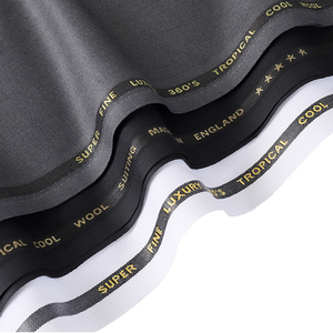 Tr 80/20 Polyester <span class=keywords><strong>Viscose</strong></span> Dệt Twill <span class=keywords><strong>2</strong></span>/<span class=keywords><strong>2</strong></span> Vải 24*31 100*78 300 gam/mét Bé Trai Hàng May Mặc Hồi Giáo Người Đàn Ông Phù Hợp Với Arab thobes Toyobo Suiting - Product Image 1