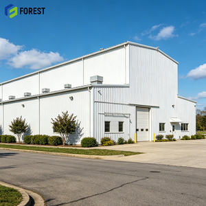 Prefabricated Steel Workshop Prefab Painted Efficient Commercial Optimal Weather Insulated Apparel Weld Superior Sustainable - Product Image 1