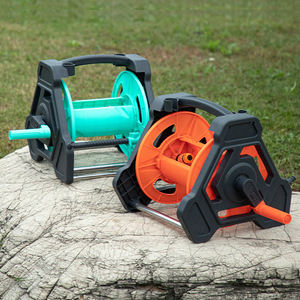 Nouveau BOYI LH-8888 Support de tuyau <span class=keywords><strong>automatique</strong></span> pour l'organisation des tuyaux, lave-auto, gadget d'arrosage, guide de buse de lavage en spirale, <span class=keywords><strong>roue</strong></span> pour sol/mur - Product Image 4