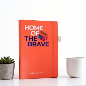 Customized Logo <b>Journal</b> Printing Wholesale Promotion Gift Custom Hardcover Notebooks with Pen Holder - Product Image 5
